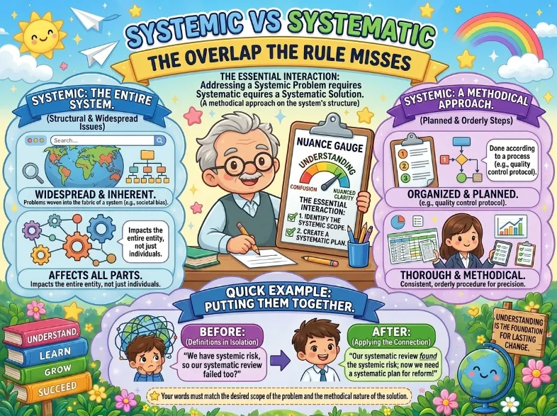 Systemic vs Systematic The Overlap the Rule Misses