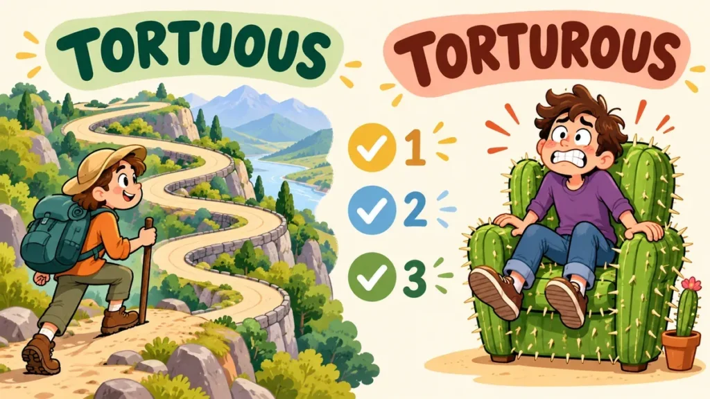 Tortuous vs Torturous 3 Simple Tests for Better Word Choice