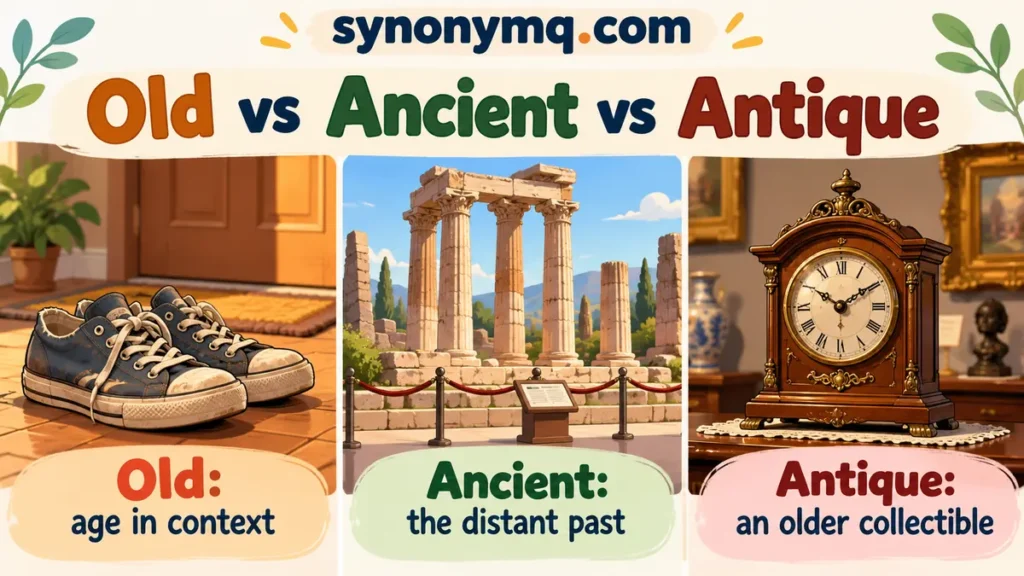 old-ancient-antique-meaning-cartoon