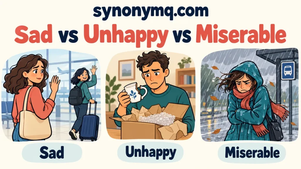sad-vs-unhappy-vs-miserable-cartoon